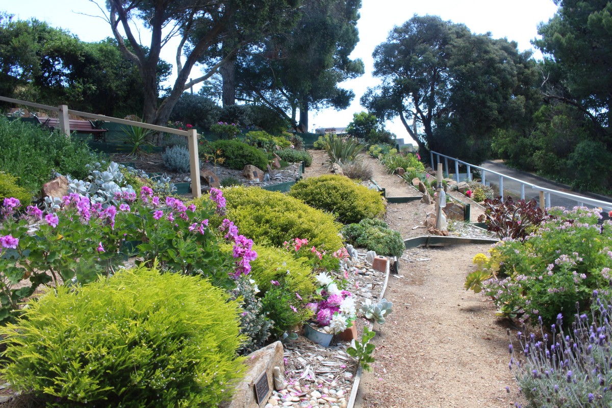 Rockery 3 foreground Rockery 4 background